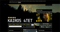 Desktop Screenshot of kairos4tet.com