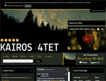 Tablet Screenshot of kairos4tet.com